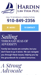 Mobile Screenshot of hardinlawfirm.com